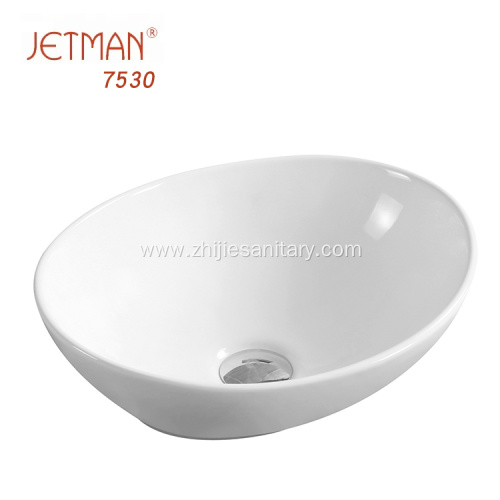 mini wash sink oval shaped bathroom wash basin